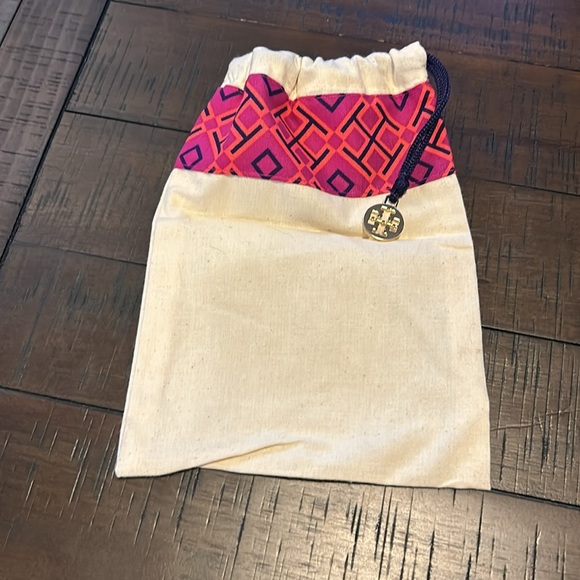 Tory Burch drawstring linen duster bag - Picture 4 of 4